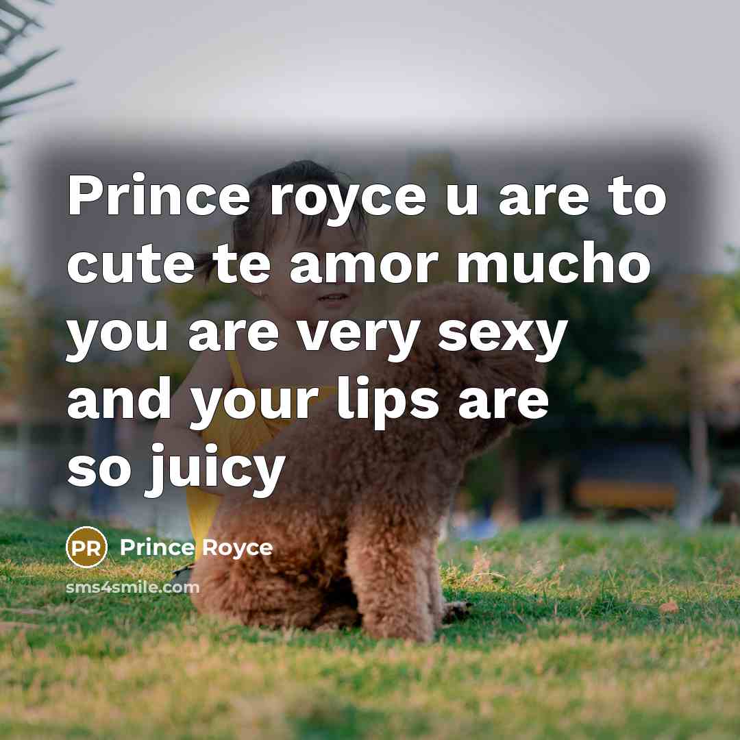 “Prince royce u are to cute te amor mucho you are very sexy and your lips are so juicy” quote by Prince Royce