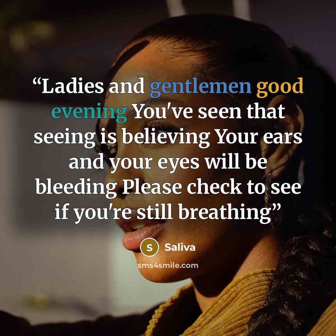 “Ladies and gentlemen good evening You've seen that seeing is believing Your ears and your eyes will be bleeding Please check to see if you're still breathing” quote by Saliva