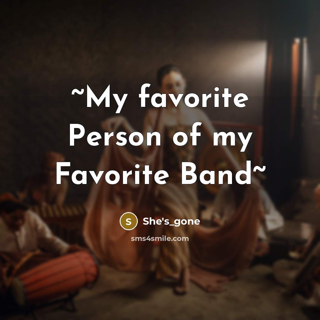 “~My favorite Person of my Favorite Band~” quote by She's_gone