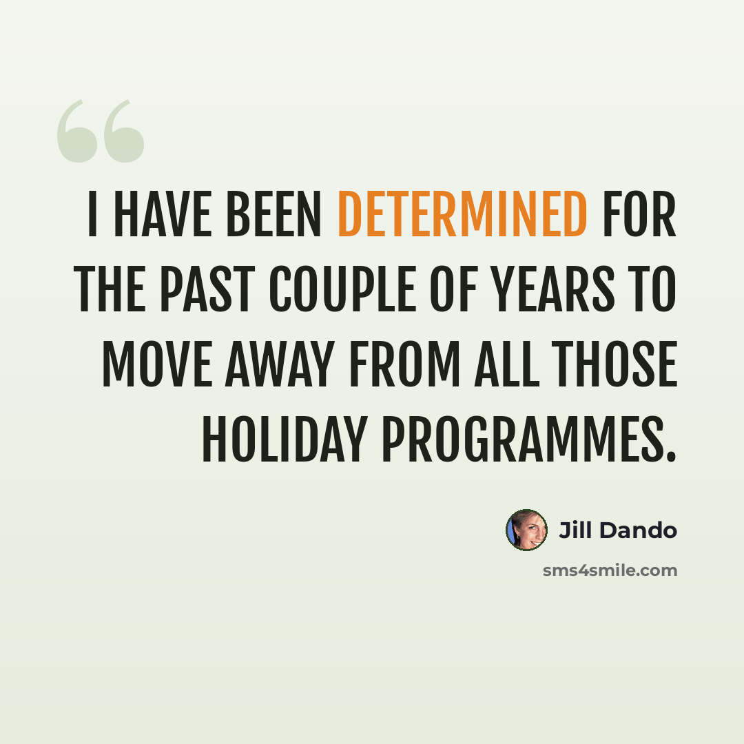 “I have been determined for the past couple of years to move away from all those Holiday programmes.” quote by Jill Dando