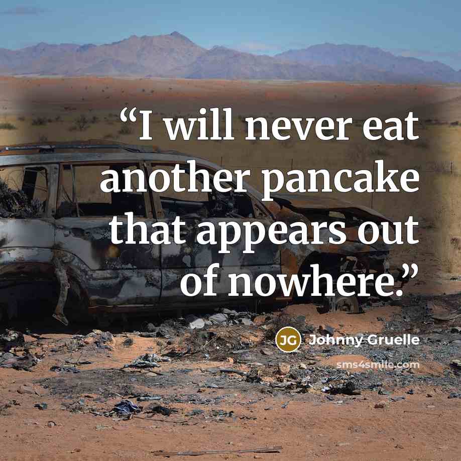 “I will never eat another pancake that appears out of nowhere.” quote by Johnny Gruelle