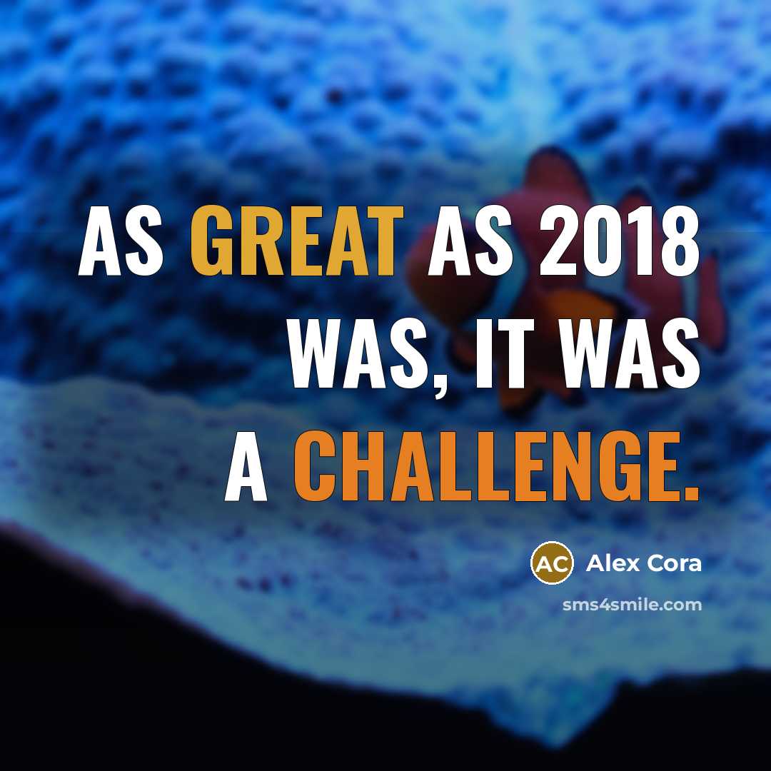 “As great as 2018 was, it was a challenge.” quote by Alex Cora