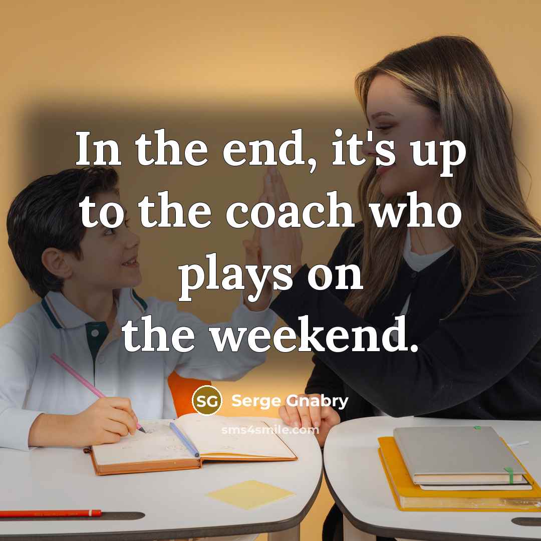 “In the end, it's up to the coach who plays on the weekend.” quote by Serge Gnabry