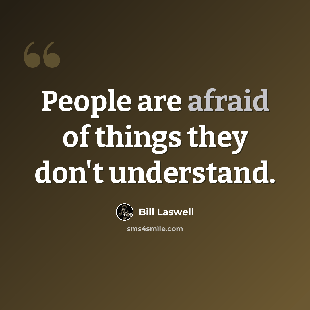 “People are afraid of things they don't understand.” quote by Bill Laswell