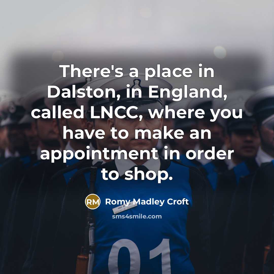 “There's a place in Dalston, in England, called LNCC, where you have to make an appointment in order to shop.” quote by Romy Madley Croft