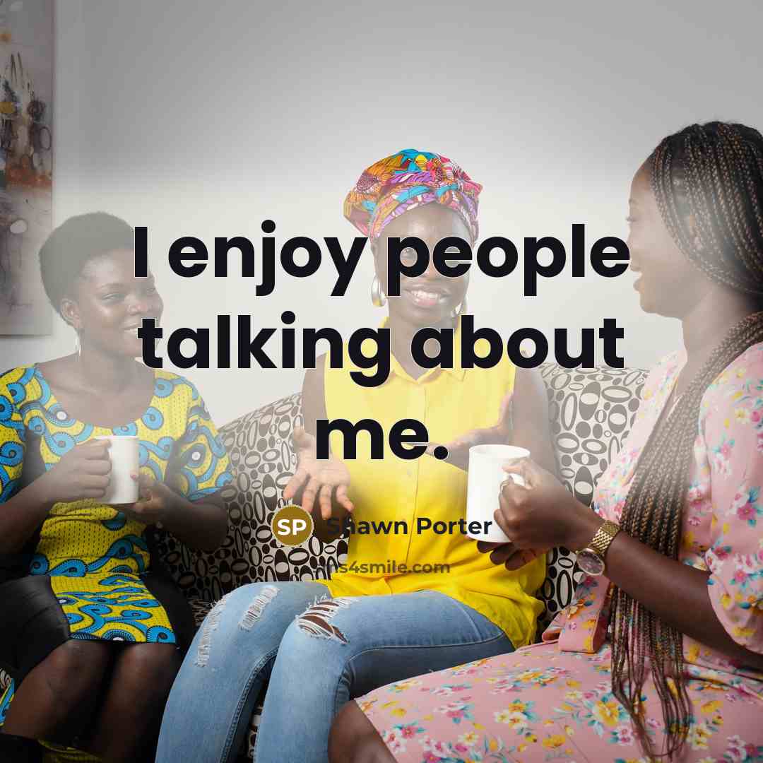 “I enjoy people talking about me.” quote by Shawn Porter