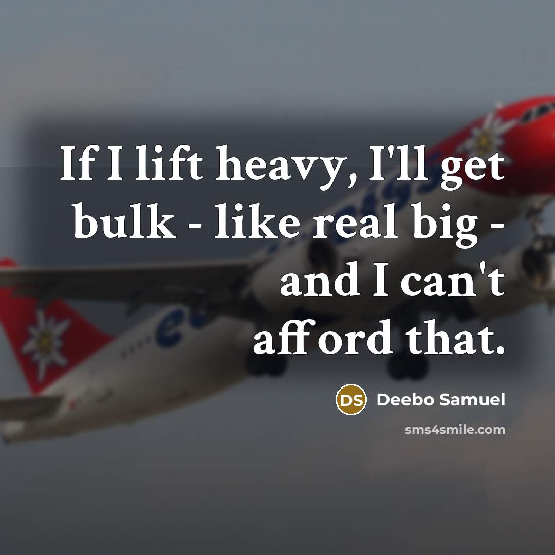 “If I lift heavy, I'll get bulk - like real big - and I can't afford that.” quote by Deebo Samuel