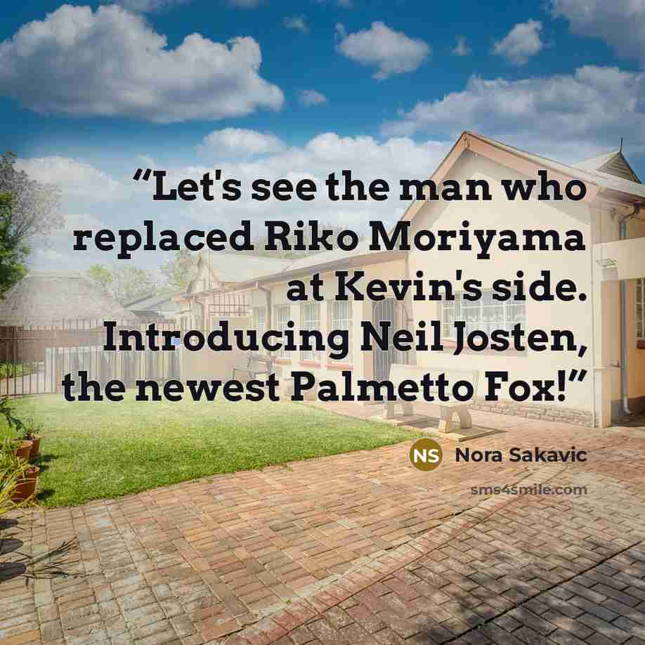 “Let's see the man who replaced Riko Moriyama at Kevin's side. Introducing Neil Josten, the newest Palmetto Fox!” quote by Nora Sakavic