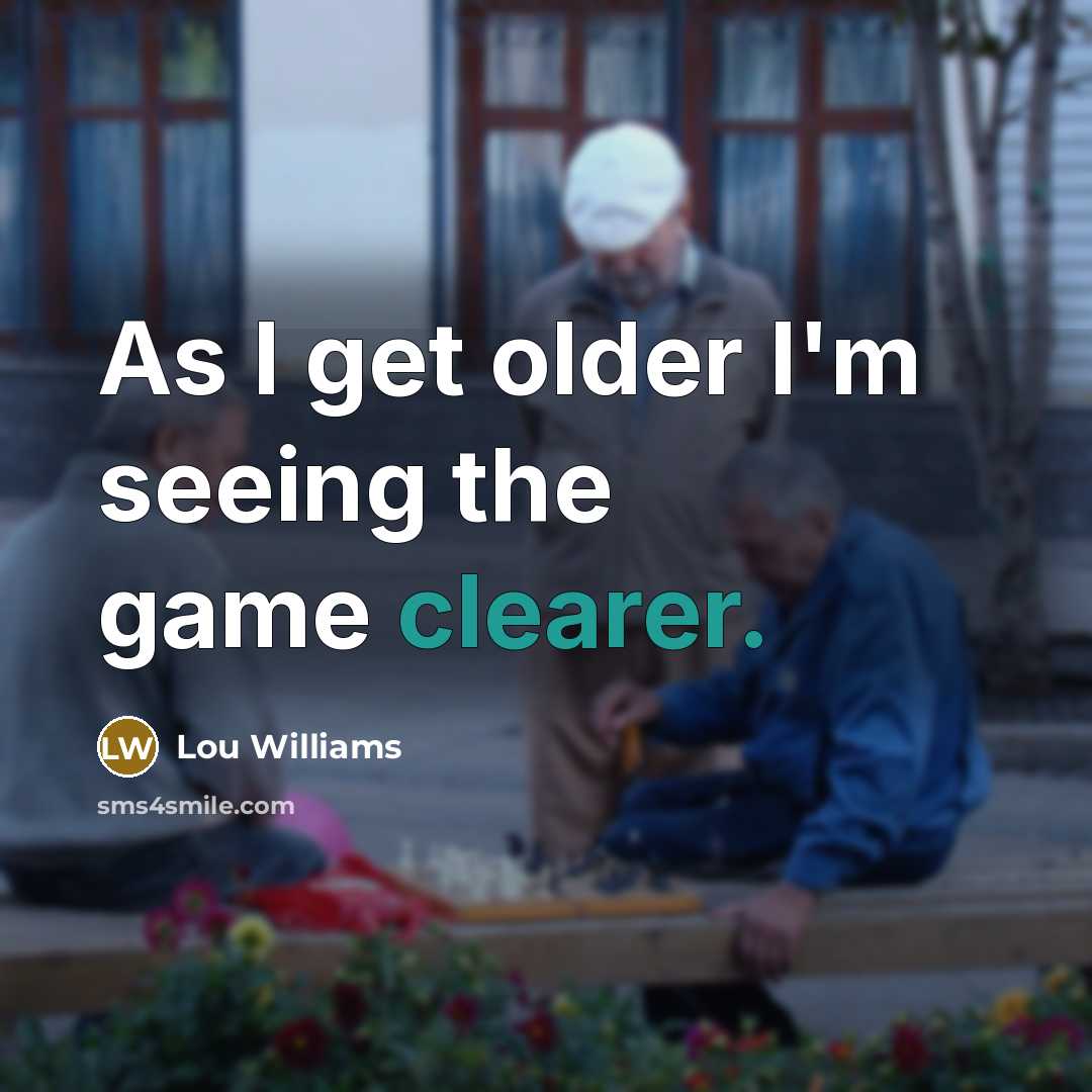“As I get older I'm seeing the game clearer.” quote by Lou Williams