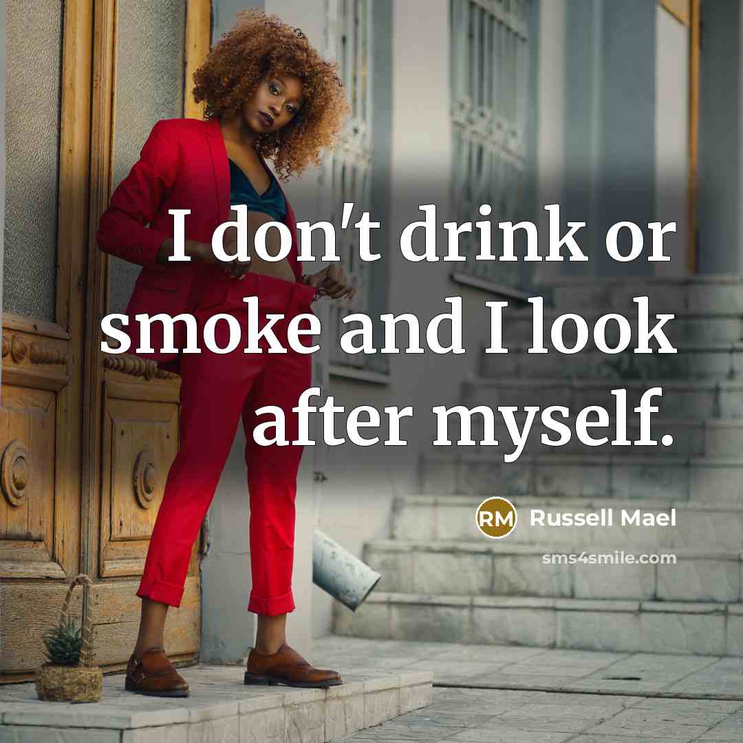 “I don't drink or smoke and I look after myself.” quote by Russell Mael