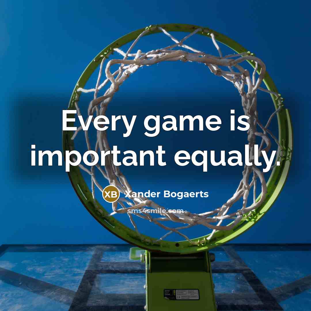 “Every game is important equally.” quote by Xander Bogaerts