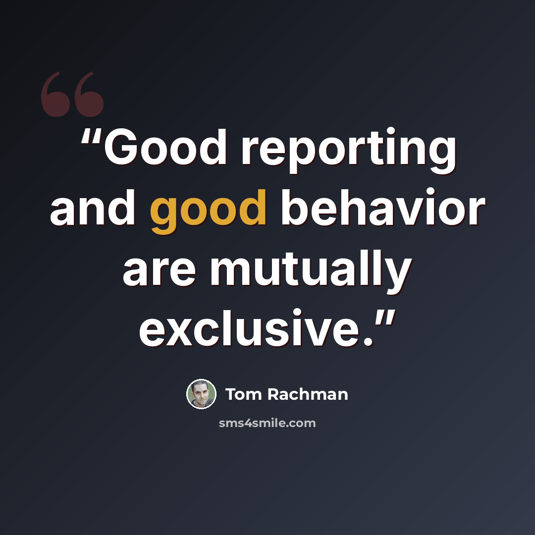 “Good reporting and good behavior are mutually exclusive.” quote by Tom Rachman