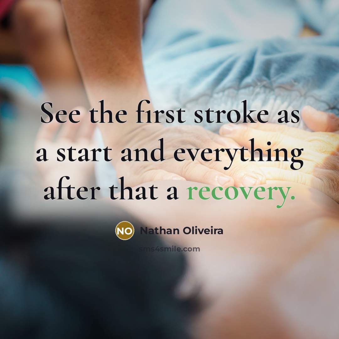 “See the first stroke as a start and everything after that a recovery.” quote by Nathan Oliveira