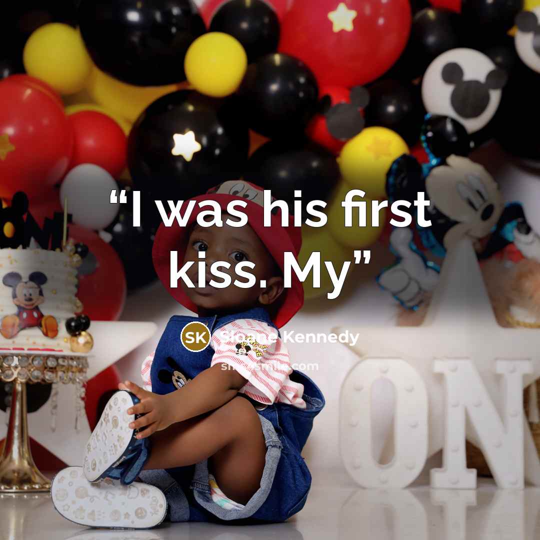 “I was his first kiss. My” quote by Sloane Kennedy