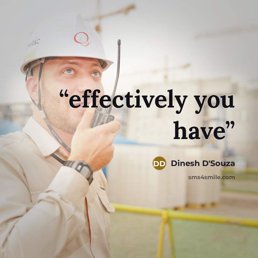 “effectively you have” quote by Dinesh D'Souza