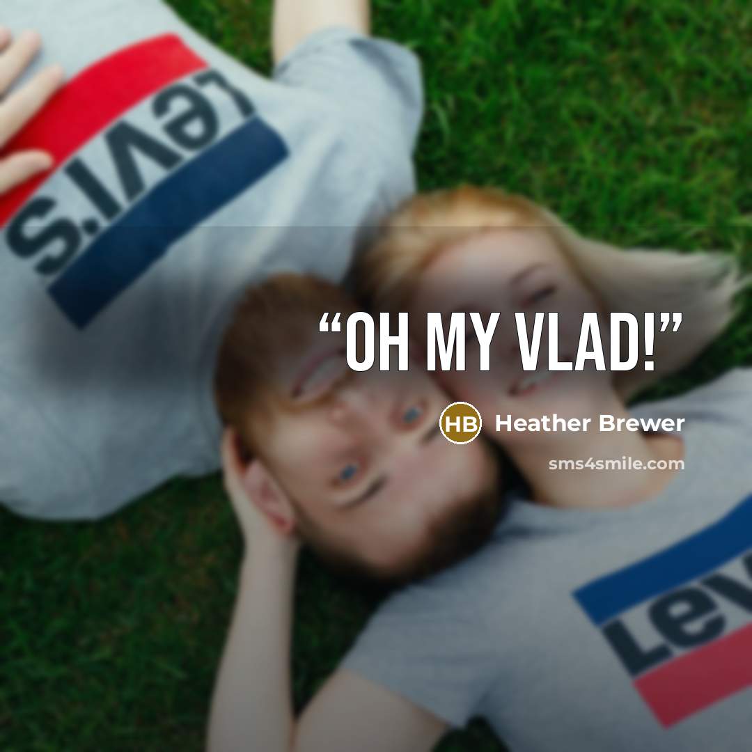 “OH MY VLAD!” quote by Heather Brewer