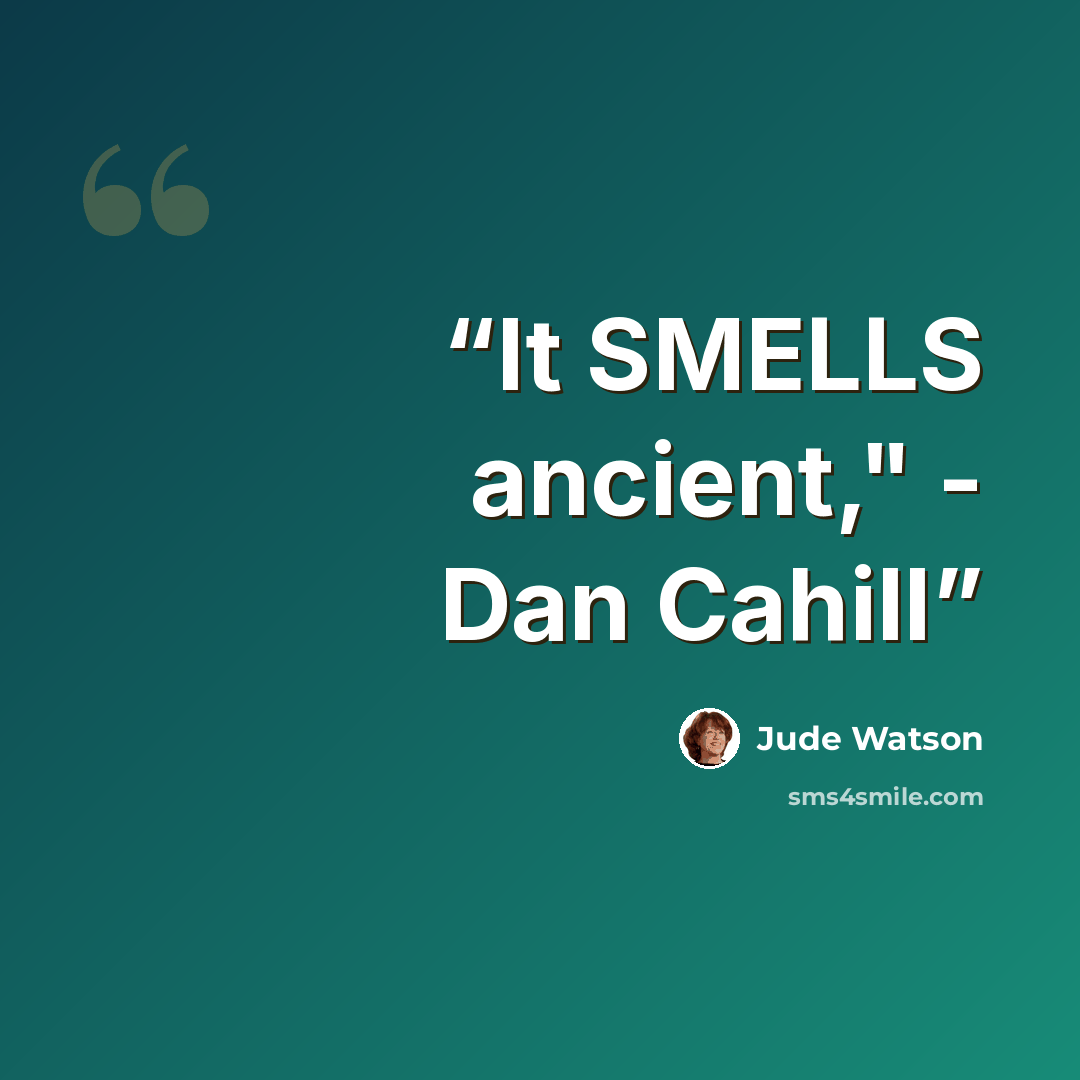 “It SMELLS ancient," - Dan Cahill” quote by Jude Watson