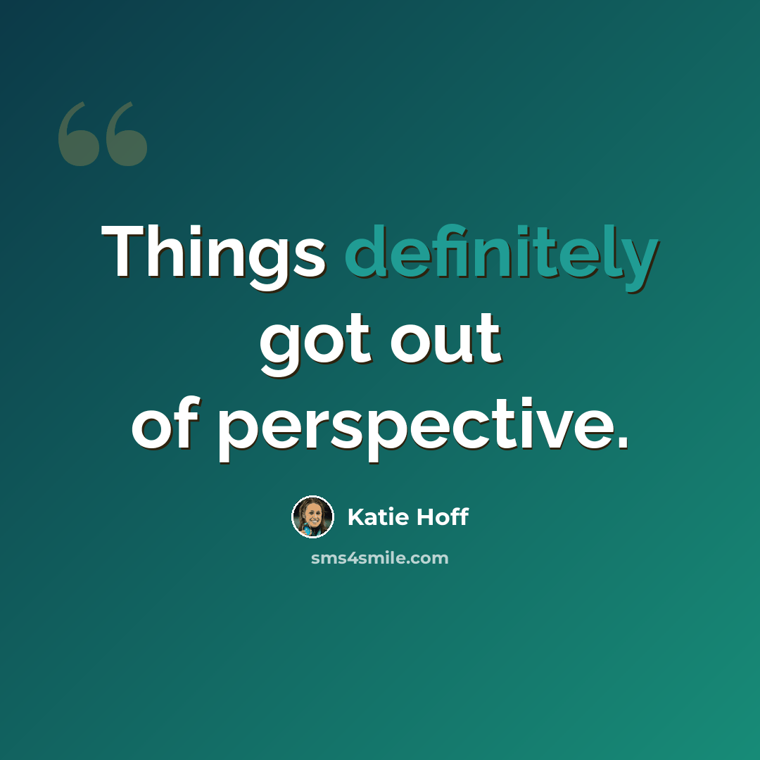 “Things definitely got out of perspective.” quote by Katie Hoff