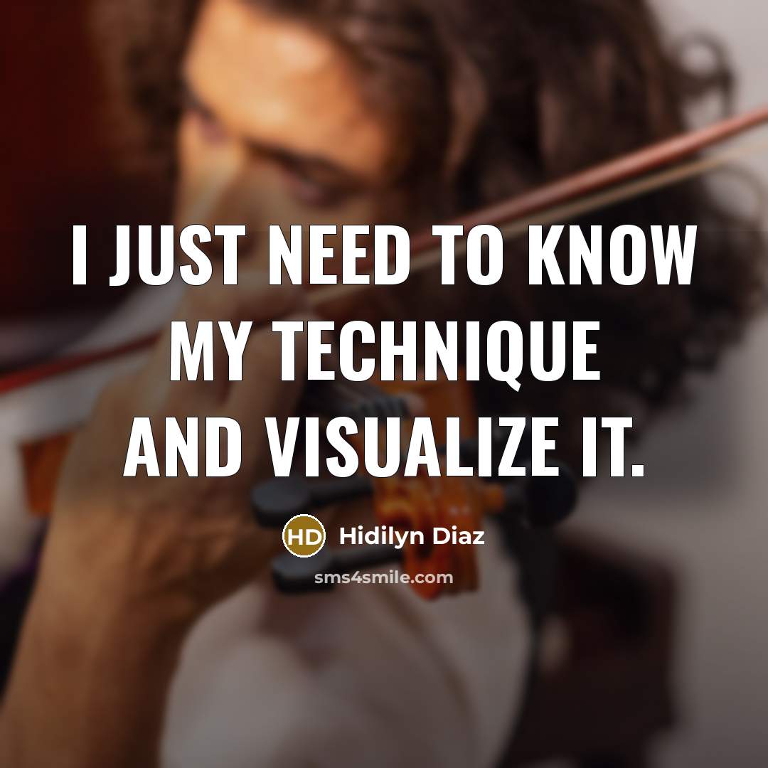 “I just need to know my technique and visualize it.” quote by Hidilyn Diaz