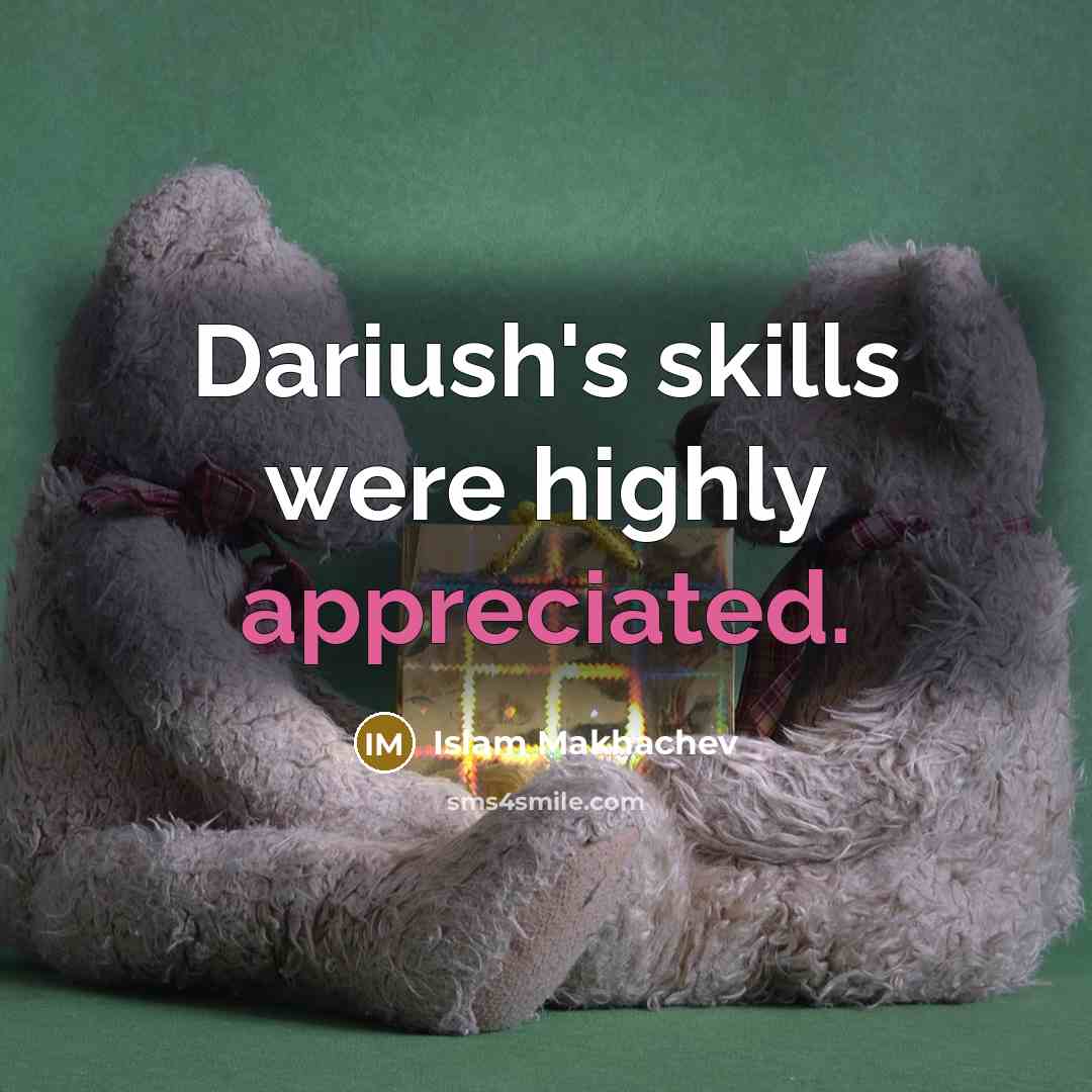 “Dariush's skills were highly appreciated.” quote by Islam Makhachev