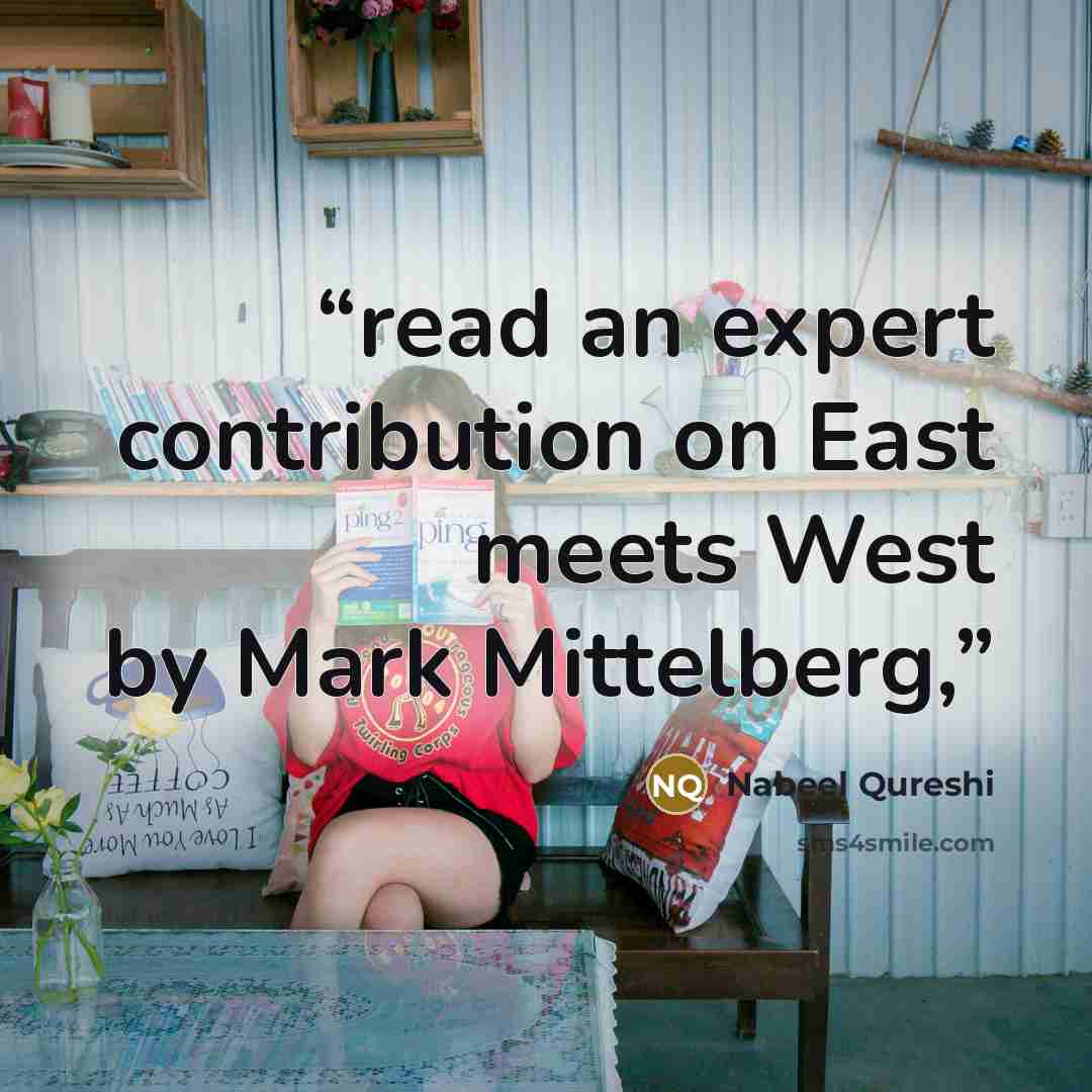 “read an expert contribution on East meets West by Mark Mittelberg,” quote by Nabeel Qureshi