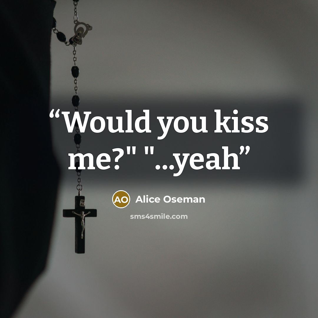 “Would you kiss me?" "...yeah” quote by Alice Oseman