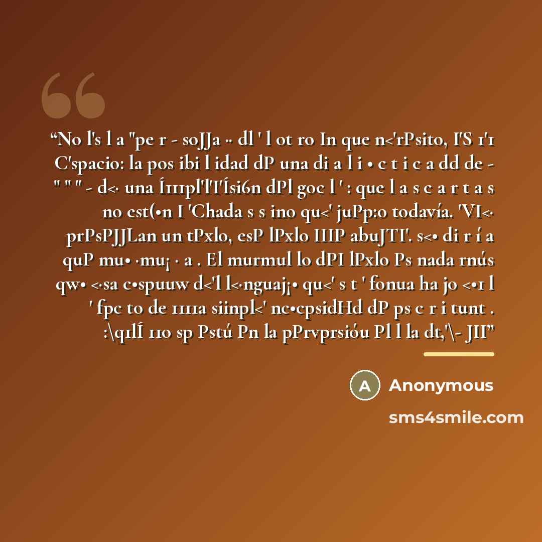 ““No l's l a "pe r - soJJa ·· dl ' l ot ro In que n” quote by Anonymous