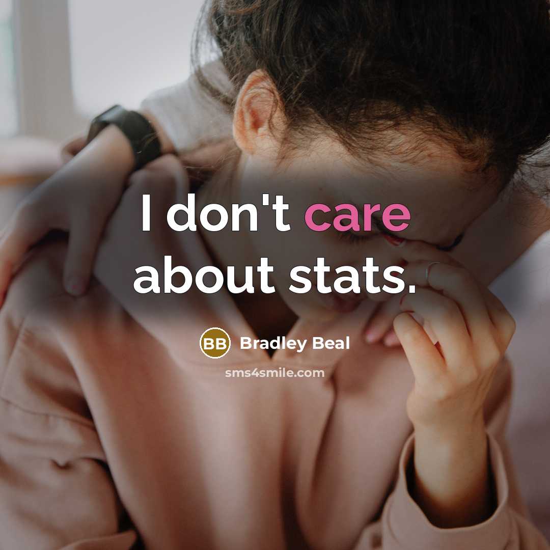 “I don't care about stats.” quote by Bradley Beal