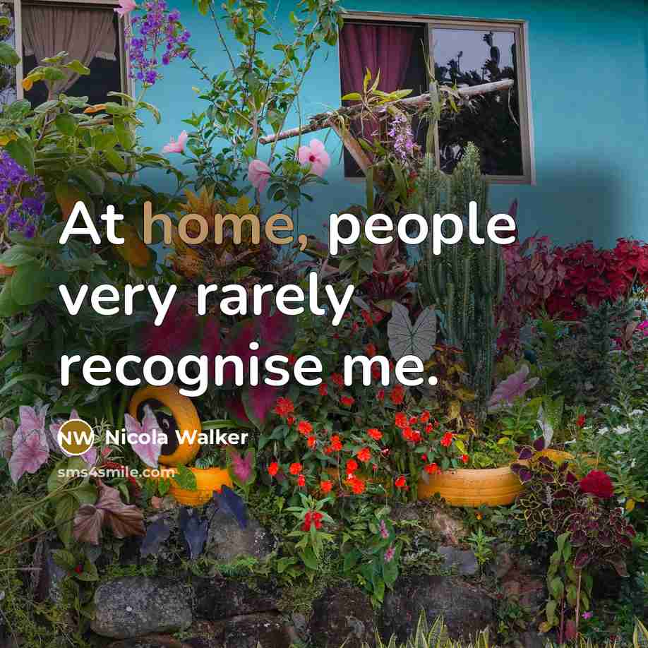 “At home, people very rarely recognise me.” quote by Nicola Walker