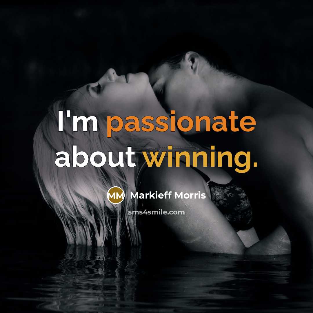 “I'm passionate about winning.” quote by Markieff Morris