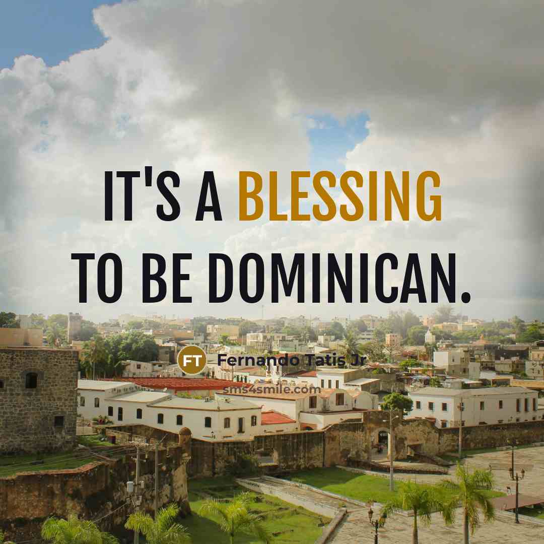 “It's a blessing to be Dominican.” quote by Fernando Tatis Jr