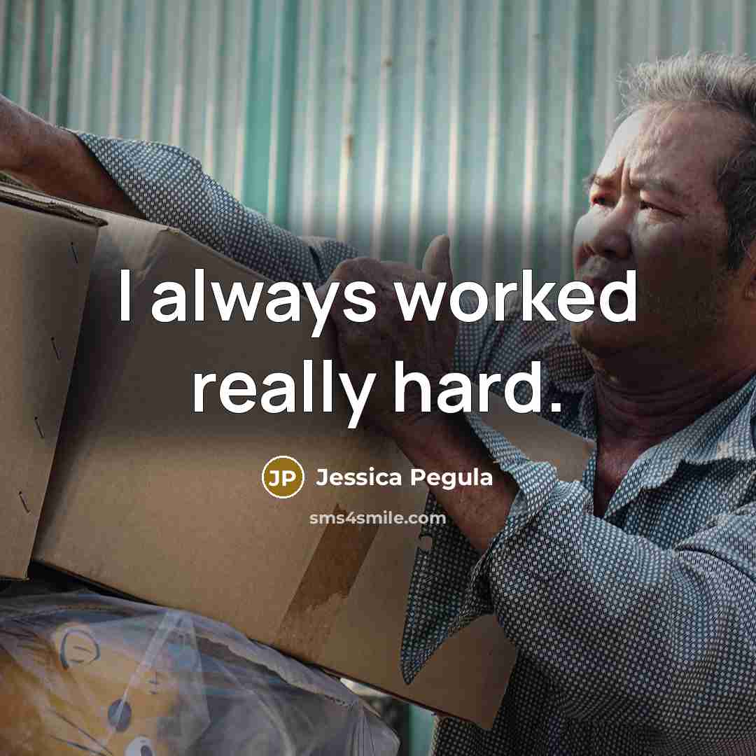 “I always worked really hard.” quote by Jessica Pegula