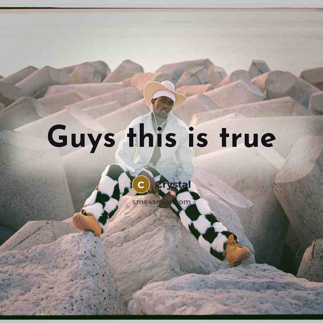 “Guys this is true” quote by Crystal