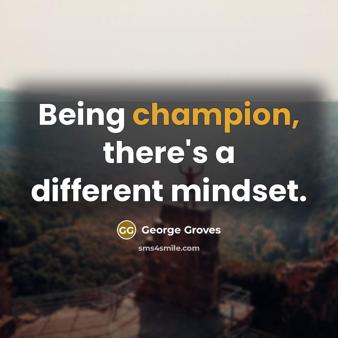 “Being champion, there's a different mindset.” quote by George Groves