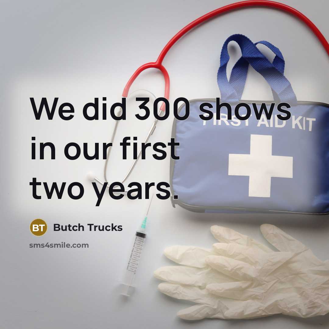 “We did 300 shows in our first two years.” quote by Butch Trucks
