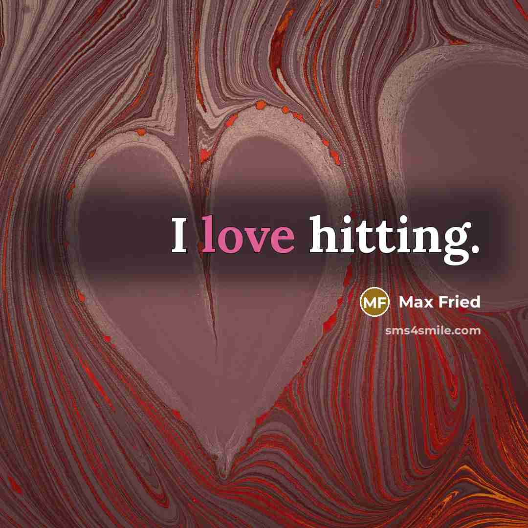 “I love hitting.” quote by Max Fried