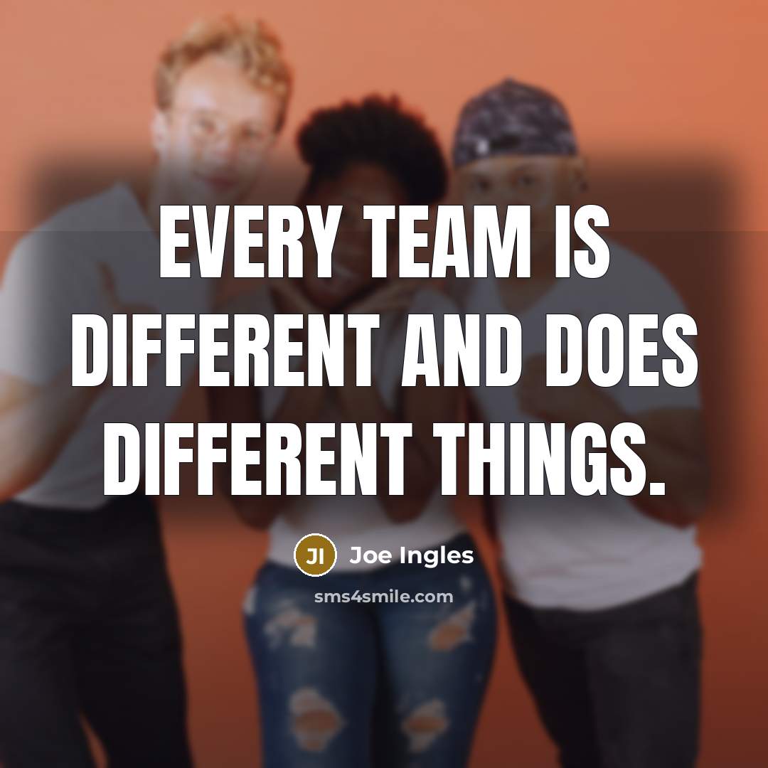 “Every team is different and does different things.” quote by Joe Ingles