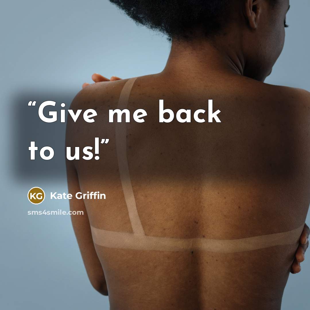 “Give me back to us!” quote by Kate Griffin
