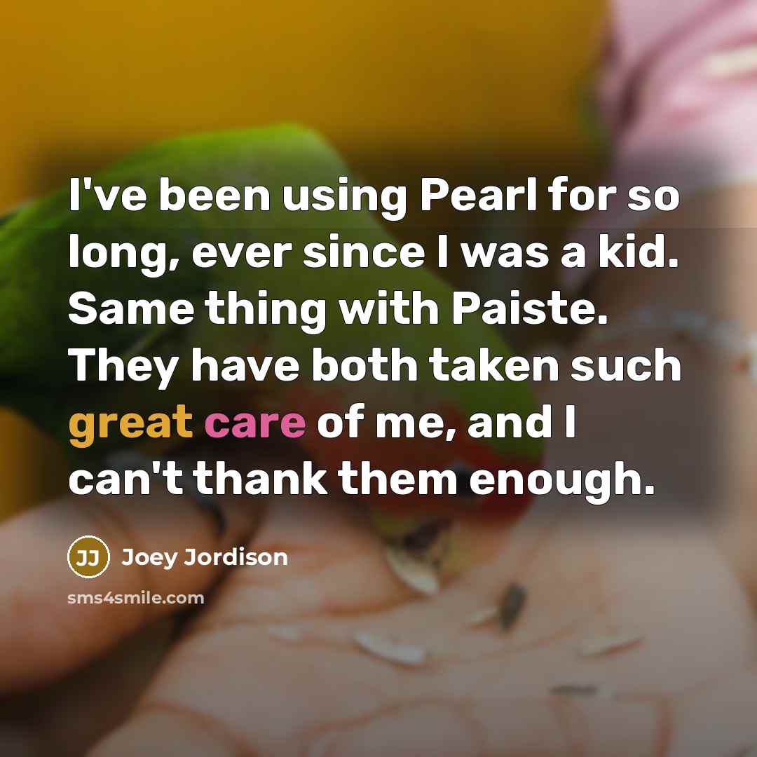 “I've been using Pearl for so long, ever since I was a kid. Same thing with Paiste. They have both taken such great care of me, and I can't thank them enough.” quote by Joey Jordison