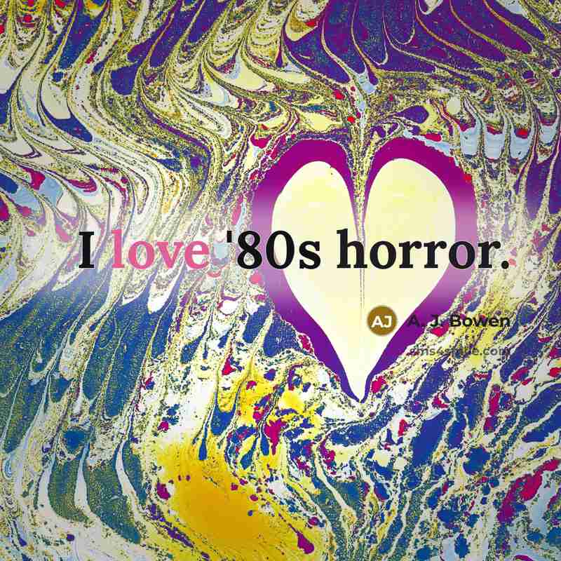 “I love '80s horror.” quote by A. J. Bowen