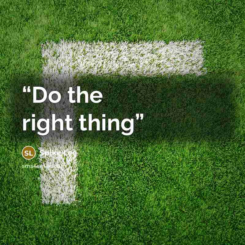 “Do the right thing” quote by Spike Lee