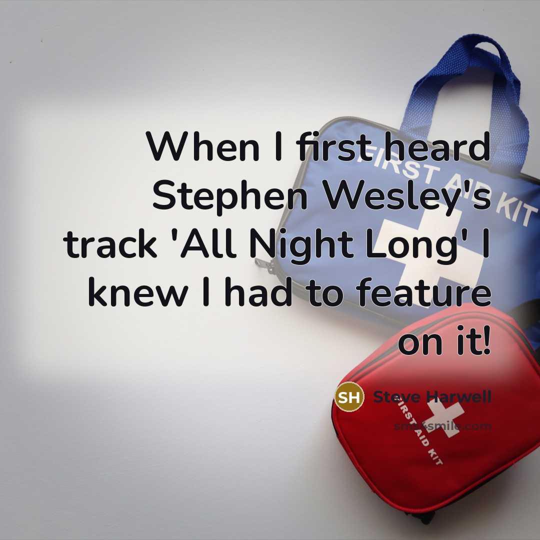 “When I first heard Stephen Wesley's track 'All Night Long' I knew I had to feature on it!” quote by Steve Harwell