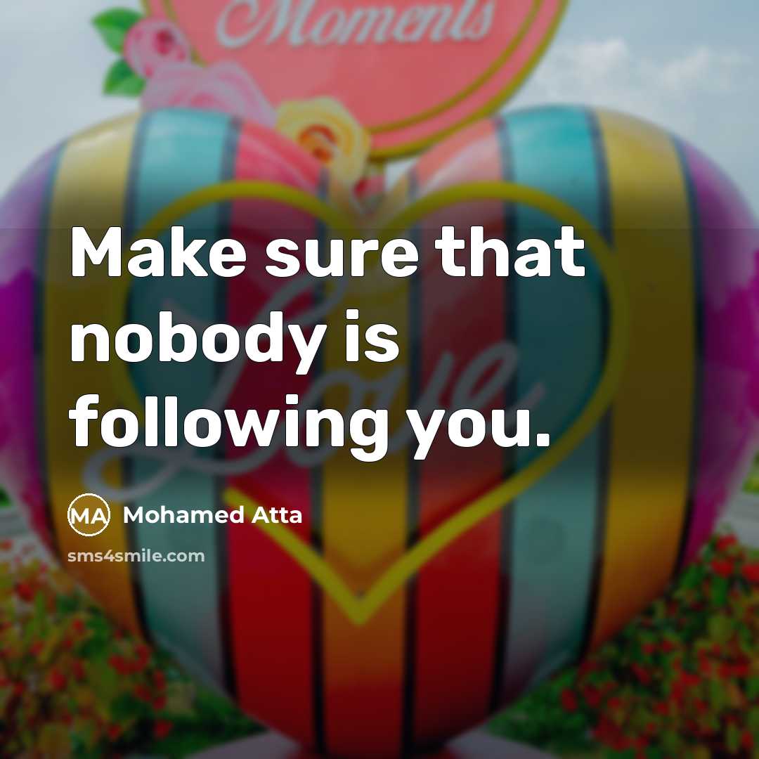 “Make sure that nobody is following you.” quote by Mohamed Atta