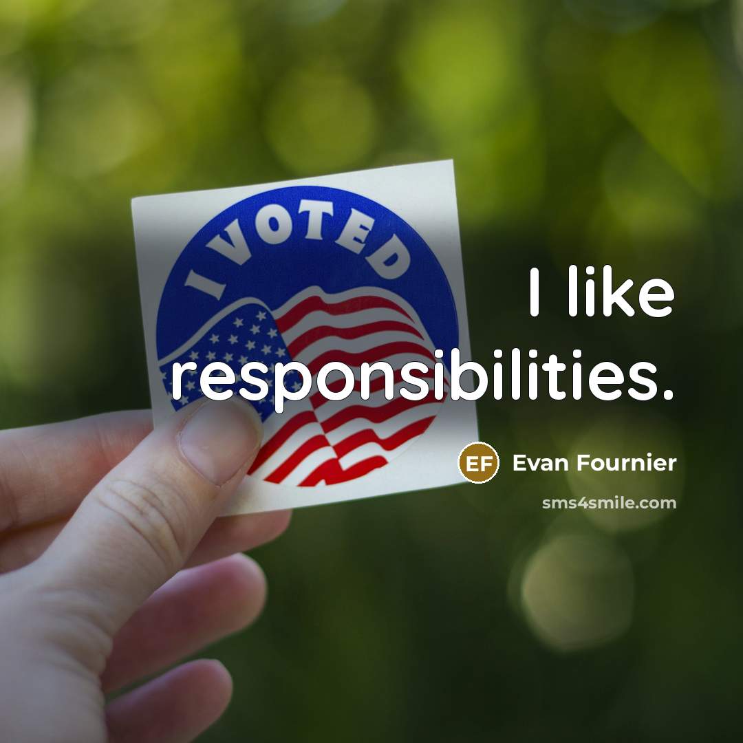 “I like responsibilities.” quote by Evan Fournier