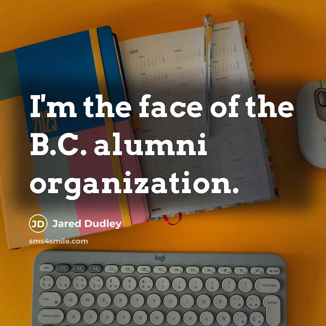 “I'm the face of the B.C. alumni organization.” quote by Jared Dudley