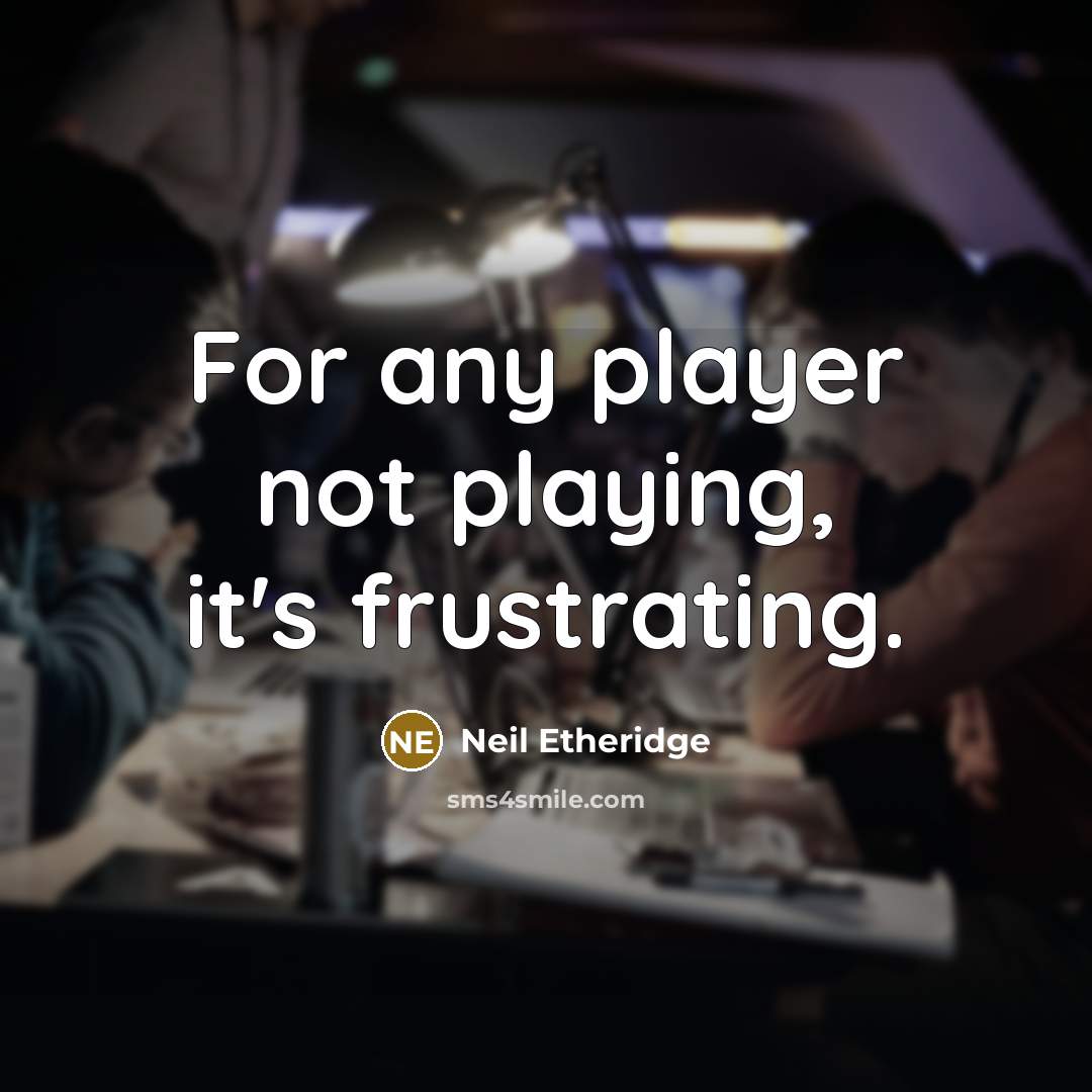 “For any player not playing, it's frustrating.” quote by Neil Etheridge