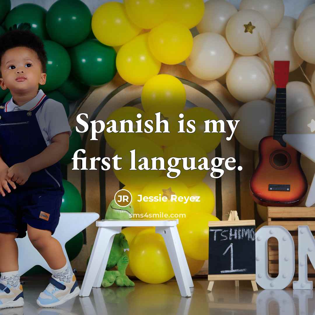 “Spanish is my first language.” quote by Jessie Reyez
