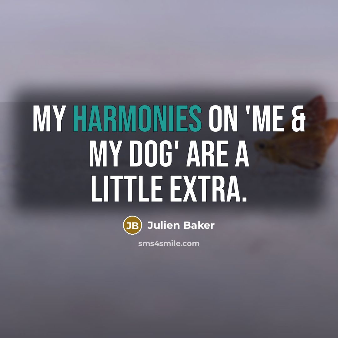 “My harmonies on 'Me & My Dog' are a little extra.” quote by Julien Baker