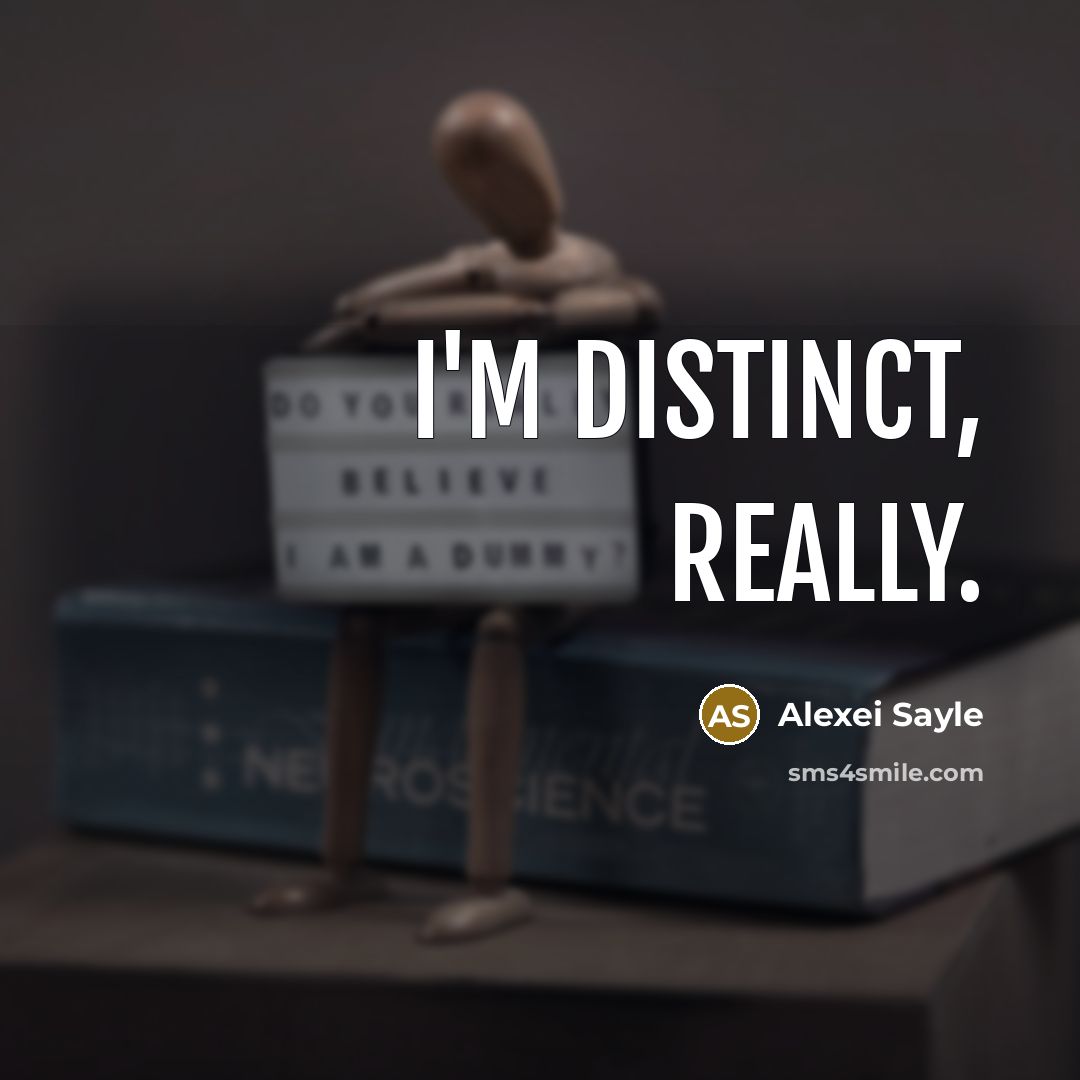 “I'm distinct, really.” quote by Alexei Sayle