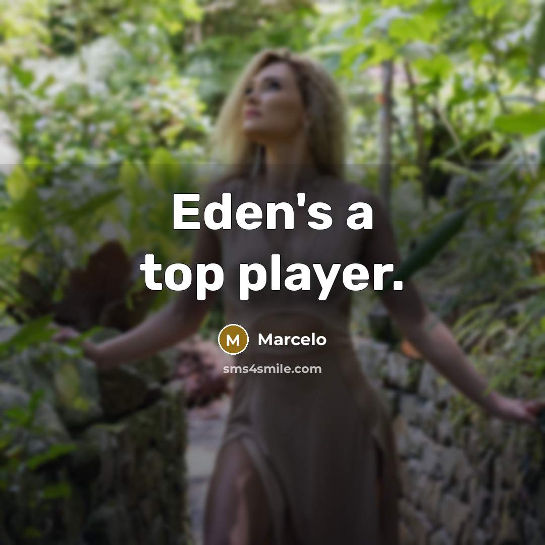 “Eden's a top player.” quote by Marcelo